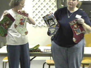 Sue Miller  Sherry Worley Salvation Army Christmas Stockings 1.jpg (63819 bytes)